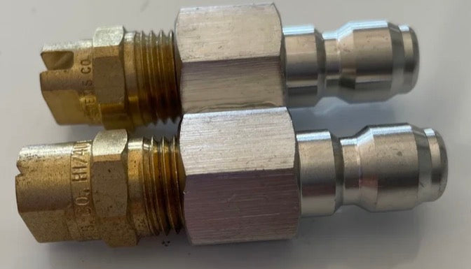 2 Nozzle JRod junior assembly with Sealing nozzles