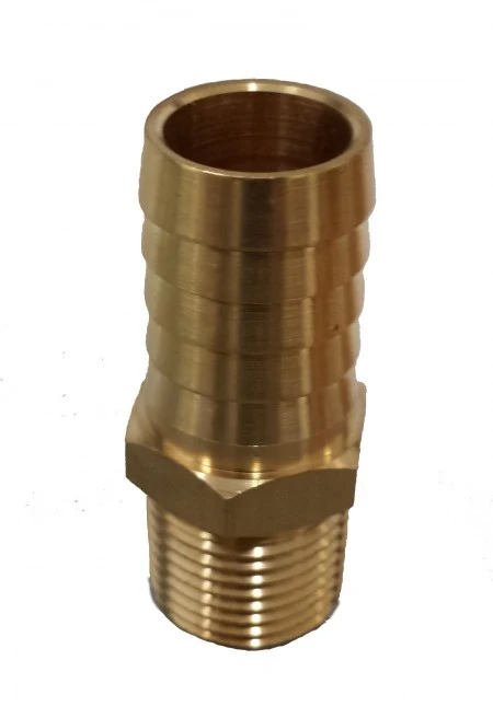 King Nipple 3/4 MPT x 1-1/2 Barb image 0