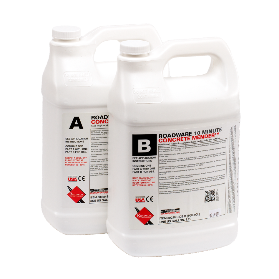 Roadware 10 Minute Concrete Mender™ One Quart Kit image 0