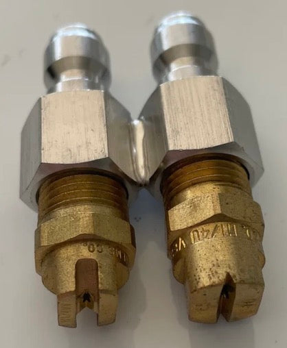 2 Nozzle JRod junior assembly with Sealing nozzles