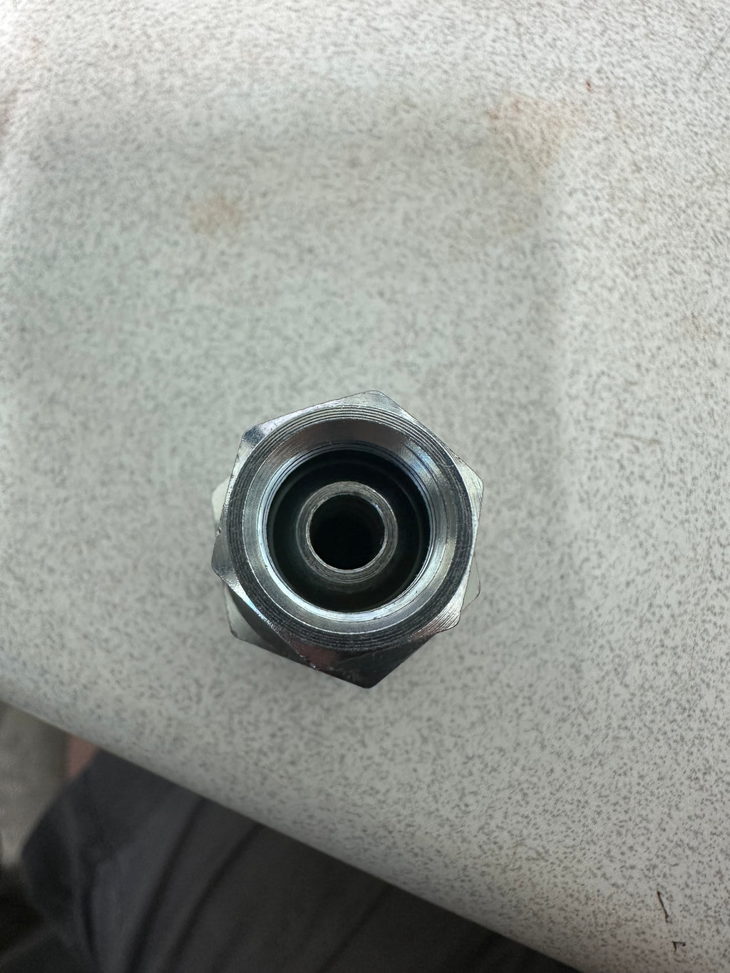 3/8 FPT x 1/4 FPT Swivel Steel Reducer