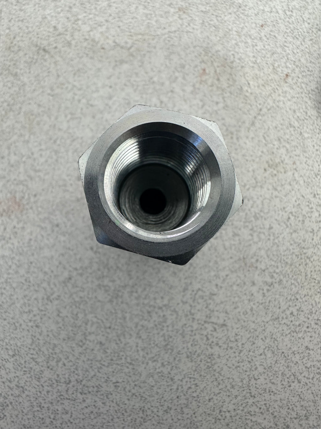 3/8 FPT x 1/4 FPT Swivel Steel Reducer