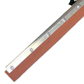 SPEED SQUEEGEE RED RUBBER - 24' 1/4' NOTCHED image 0