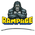 RAMPAGE Smooth Gray 3/8" Single Wire 4300 PSI Whip hoses image 0