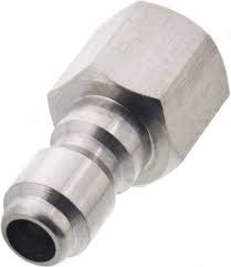 1/2 Female Thread Stainless Steel Plug Quick Connect Fitting image 0