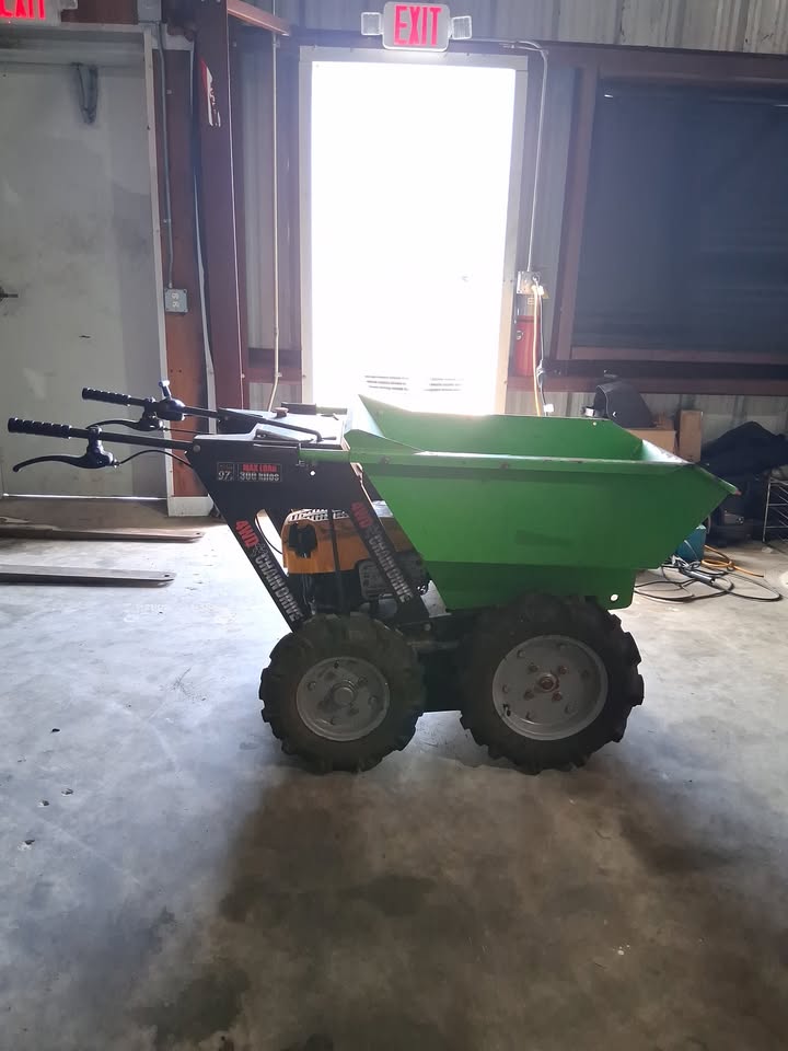 Yardmax 4x4 Wheel Barrel - Rental