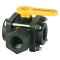 Banjo 3/4" 3 Way Sideload Valve
