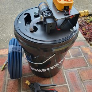 MonsterWash Bucket Topper Spray System (Dewalt)