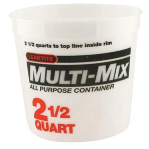 Multi-Mix 2 1/2 Quart Container