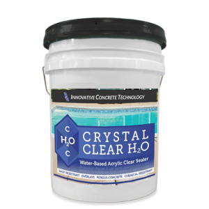 Crystal Clear H₂O - Clear Acrylic Sealers