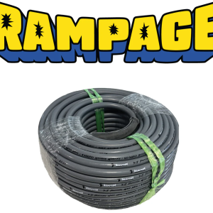 RAMPAGE 50' Smooth Gray 3/8" Single Wire 4300 PSI High Pressure Hose
