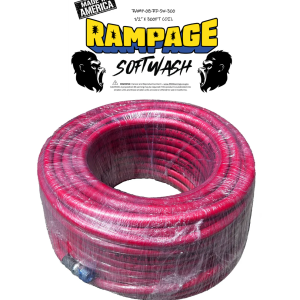 Rampage 1/2" Red 300ft Softwash Hose