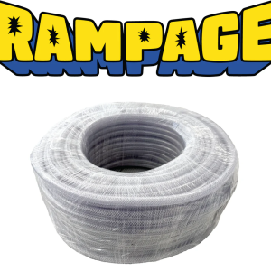 Rampage 1/2" Clear Braided Hose 300'